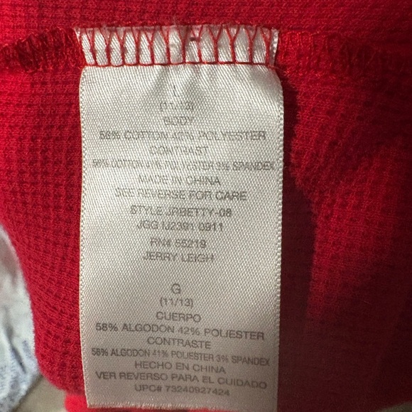 Betty Boop Red Long Sleeve Tee - Picture 4 of 4